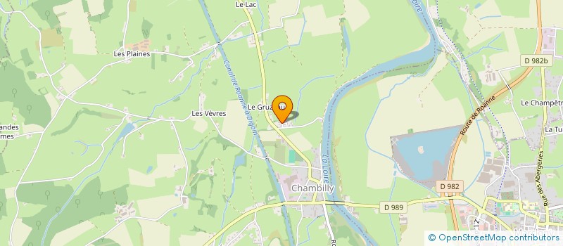 localisation de l'entreprise MONSIEUR ALEXANDRE PLIQUE  CHAMBILLY