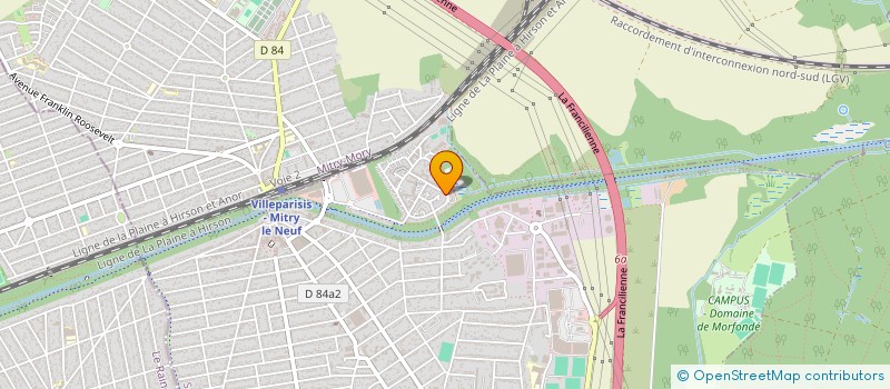 localisation de l'entreprise MONSIEUR ALEXANDRE PLOYE  VILLEPARISIS