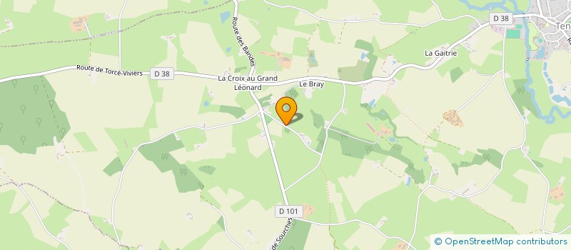 localisation de l'entreprise MONSIEUR ALEXANDRE PLU à BERNAY-NEUVY-EN-CHAMPAGNE