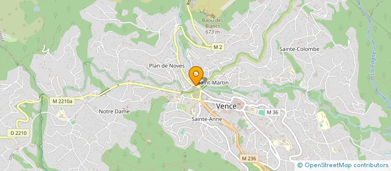 localisation de l'entreprise MONSIEUR ALEXANDRE POGGIO  VENCE