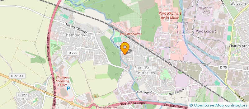 localisation de l'entreprise MONSIEUR ALEXANDRE POINSIGNON  SAINT-BRICE-COURCELLES