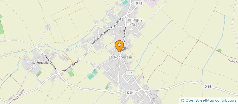 localisation de l'entreprise MONSIEUR ALEXANDRE POINT  CHAMPIGNY EN ROCHEREAU