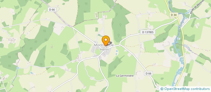 localisation de l'entreprise MONSIEUR ALEXANDRE POISSON  MONTREUIL-LE-HENRI