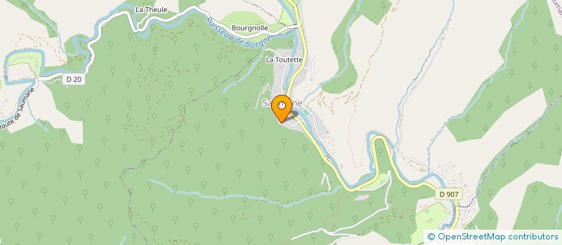 localisation de l'entreprise MONSIEUR ALEXANDRE POLANKAI  SAUMANE