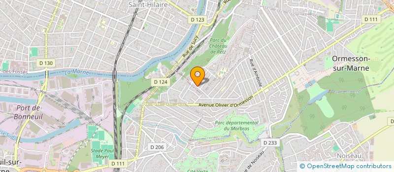 localisation de l'entreprise MONSIEUR ALEXANDRE PONCELET  CHENNEVIERES-SUR-MARNE