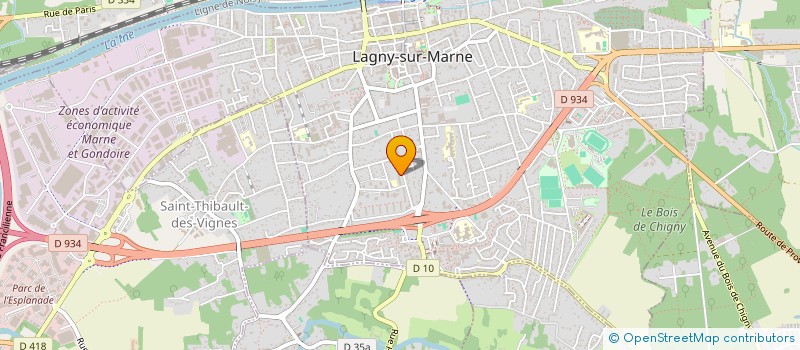 localisation de l'entreprise MONSIEUR ALEXANDRE PONCET  LAGNY-SUR-MARNE