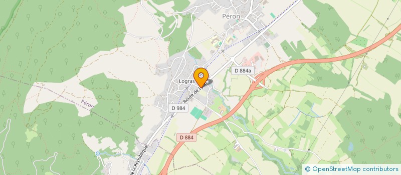 localisation de l'entreprise MONSIEUR ALEXANDRE PONS  PERON