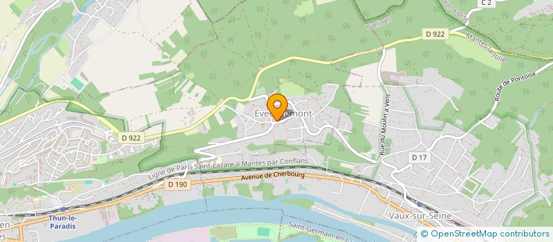 localisation de l'entreprise MONSIEUR ALEXANDRE PONS DE VINCENT  EVECQUEMONT