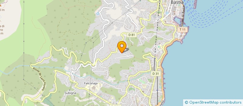 localisation de l'entreprise MONSIEUR ALEXANDRE PONZEVERA à BASTIA