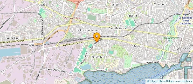 localisation de l'entreprise MONSIEUR ALEXANDRE PORCELLI  LA ROCHELLE