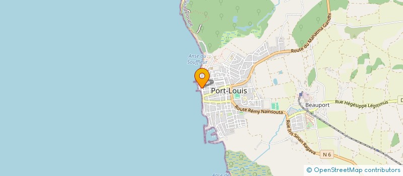 localisation de l'entreprise MONSIEUR ALEXANDRE PORTIRE  PORT-LOUIS