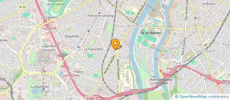 localisation de l'entreprise MONSIEUR ALEXANDRE PORTOLAN  TOULOUSE