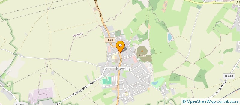 localisation de l'entreprise MONSIEUR ALEXANDRE POSTIAUX  HAVELUY