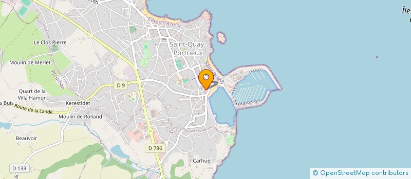 localisation de l'entreprise MONSIEUR ALEXANDRE POT  SAINT-QUAY-PORTRIEUX