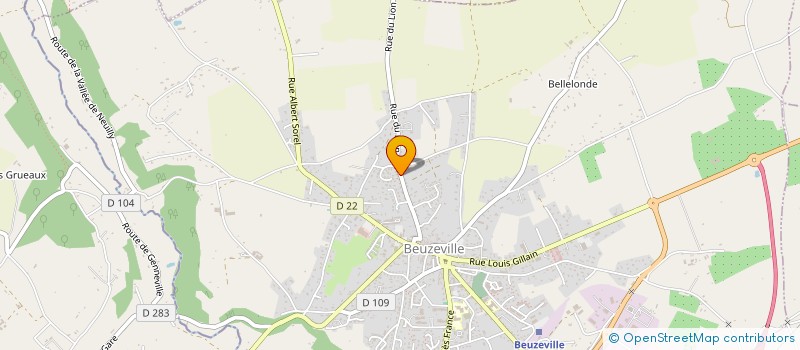 localisation de l'entreprise MONSIEUR ALEXANDRE POTTIN  CORMEILLES