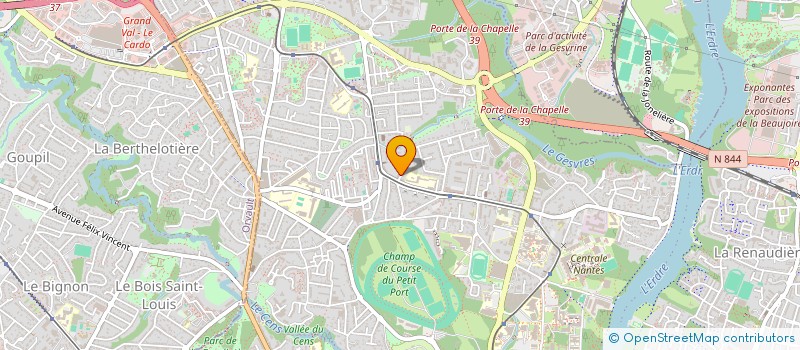 localisation de l'entreprise MONSIEUR ALEXANDRE POUILLARD à NANTES