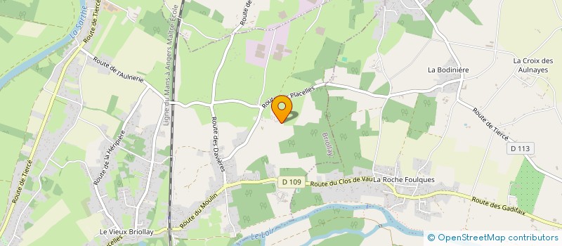 localisation de l'entreprise MONSIEUR ALEXANDRE POULAIN  CHEFFES