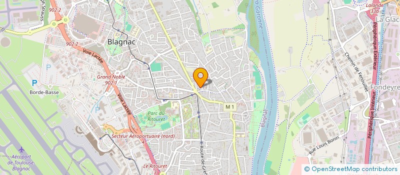 localisation de l'entreprise MONSIEUR ALEXANDRE POULOS à BLAGNAC