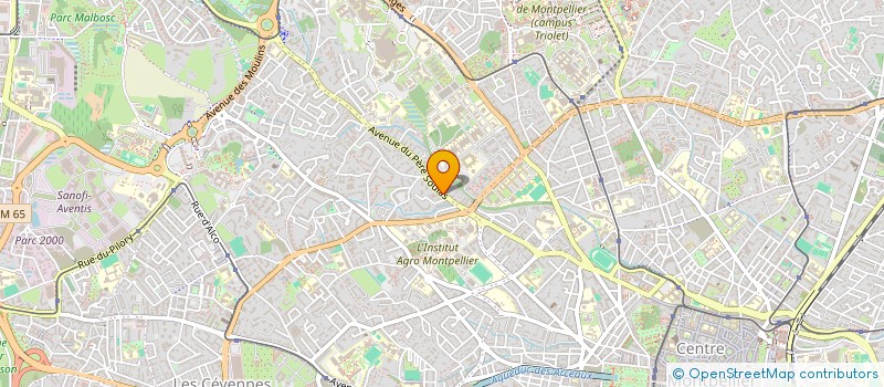 localisation de l'entreprise MONSIEUR ALEXANDRE POULTEAU  MONTPELLIER