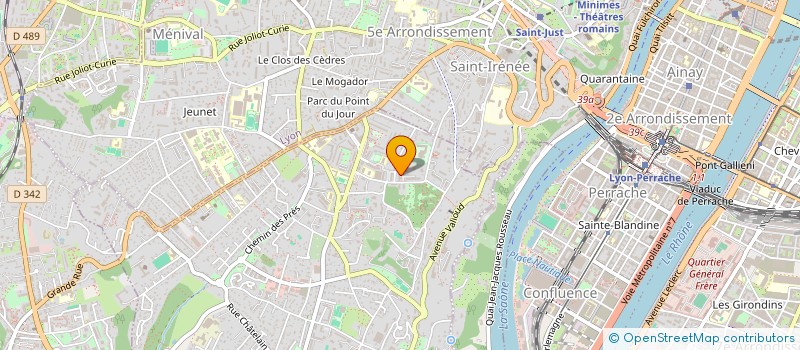 localisation de l'entreprise MONSIEUR ALEXANDRE POUPON  BRIGNAIS