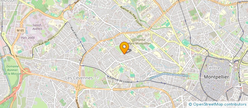 localisation de l'entreprise MONSIEUR ALEXANDRE POURAILLY à MONTPELLIER