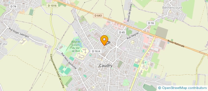 localisation de l'entreprise MONSIEUR ALEXANDRE POURPOINT à CAUDRY