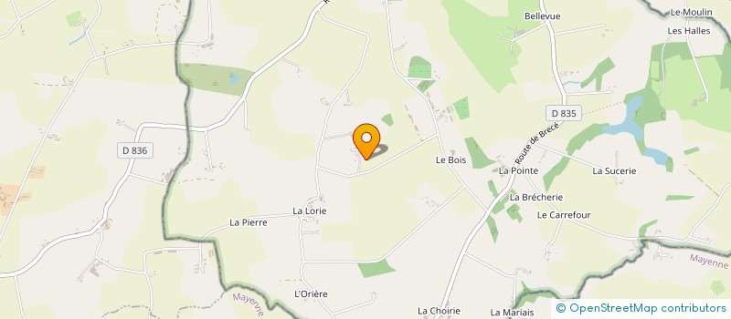 localisation de l'entreprise MONSIEUR ALEXANDRE POURRAT à PASSAIS VILLAGES