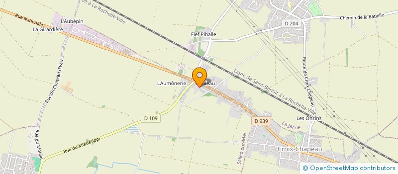 localisation de l'entreprise MONSIEUR ALEXANDRE POUYADE  SALLES-SUR-MER