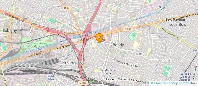 localisation de l'entreprise MONSIEUR ALEXANDRE POWO CHEMEGNE  LIMAY