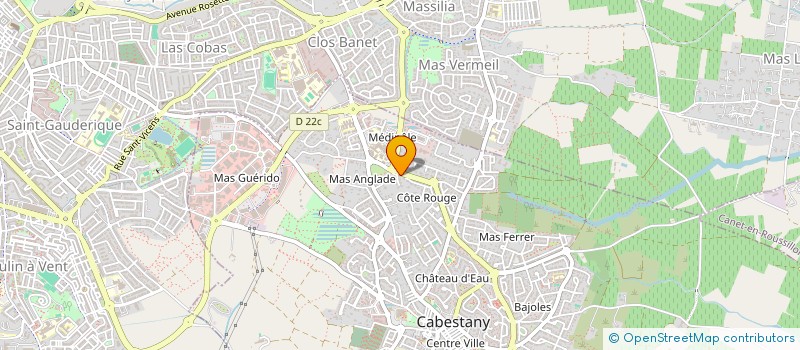 localisation de l'entreprise MONSIEUR ALEXANDRE PRAT  CABESTANY