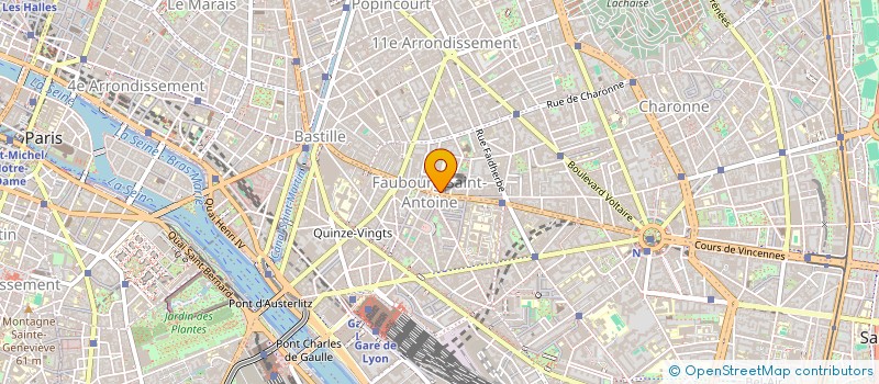 localisation de l'entreprise MONSIEUR ALEXANDRE PRAT  PARIS 11