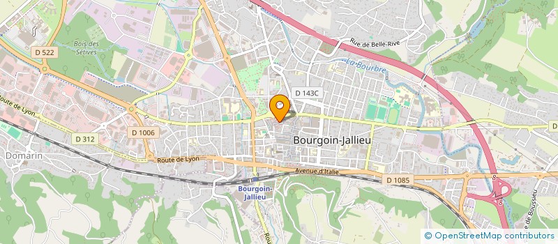 localisation de l'entreprise MONSIEUR ALEXANDRE PRESSON  BOURGOIN-JALLIEU