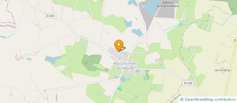 localisation de l'entreprise MONSIEUR ALEXANDRE PRETE  MAISONCELLES-DU-MAINE