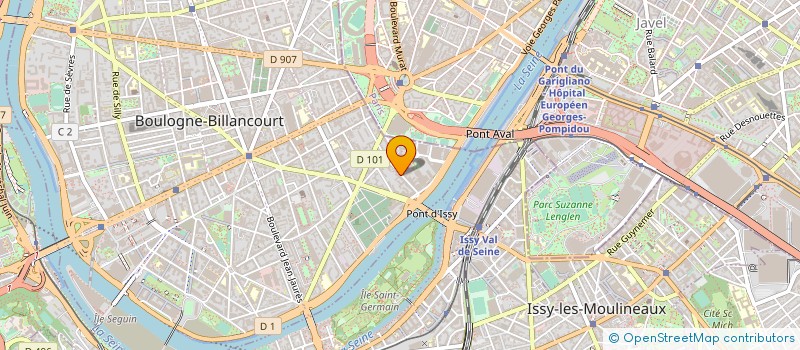 localisation de l'entreprise MONSIEUR ALEXANDRE PREVOT à BOULOGNE-BILLANCOURT
