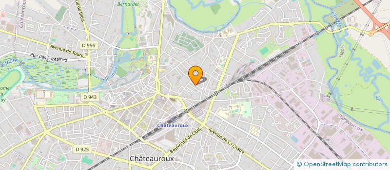 localisation de l'entreprise MONSIEUR ALEXANDRE PREVOT à CHATEAUROUX
