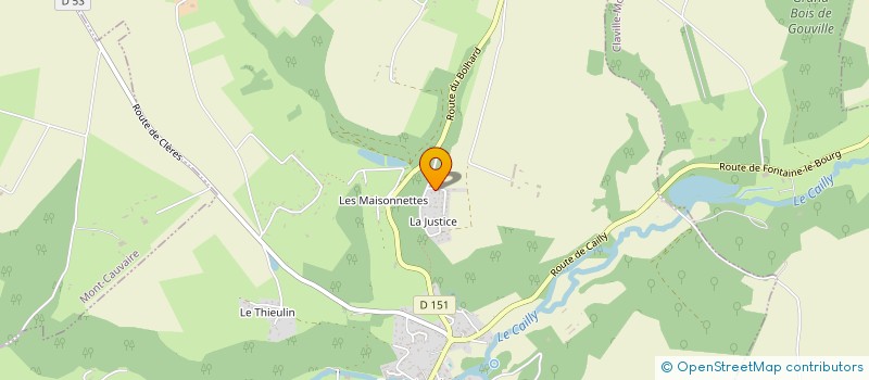 localisation de l'entreprise MONSIEUR ALEXANDRE PREVOTS  FONTAINE-LE-BOURG