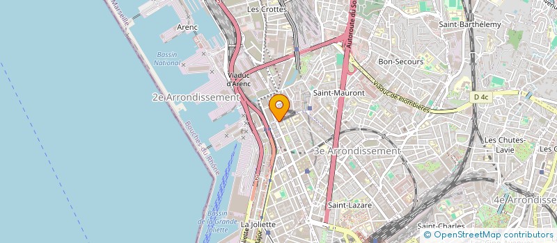 localisation de l'entreprise MONSIEUR ALEXANDRE PRIMS à MARSEILLE