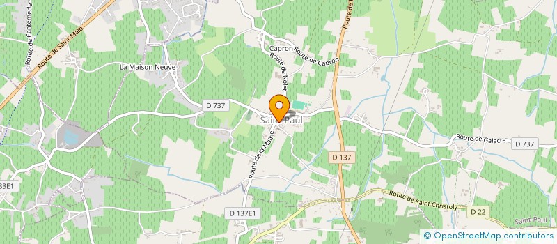 localisation de l'entreprise MONSIEUR ALEXANDRE PRIN  SAINT-PAUL