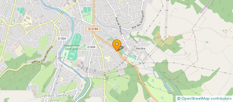 localisation de l'entreprise MONSIEUR ALEXANDRE PRINET  MONTLUCON