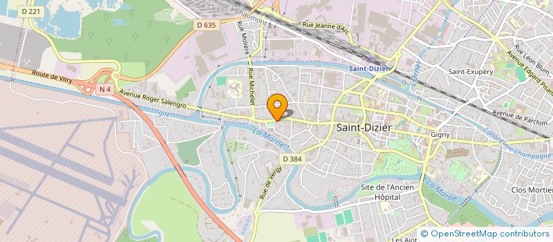 localisation de l'entreprise MONSIEUR ALEXANDRE PRIST à SAINT-DIZIER