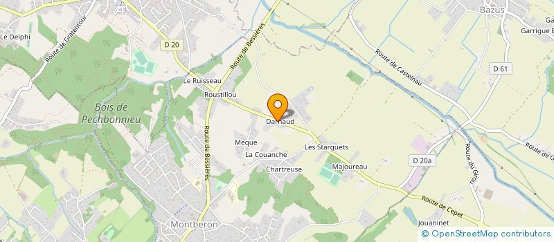 localisation de l'entreprise MONSIEUR ALEXANDRE PRIZZON à MONTBERON