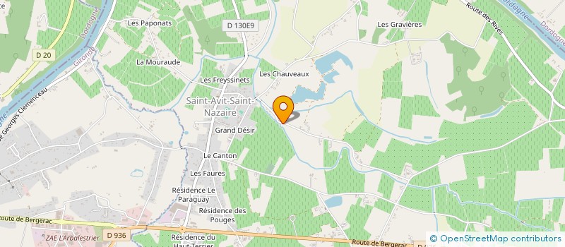 localisation de l'entreprise MONSIEUR ALEXANDRE PROFIT  SAINT-AVIT-SAINT-NAZAIRE