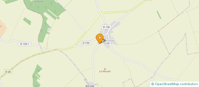 localisation de l'entreprise MONSIEUR ALEXANDRE PROST  ORMOY