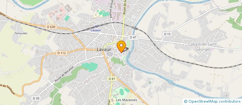 localisation de l'entreprise MONSIEUR ALEXANDRE PROUST  LAVAUR