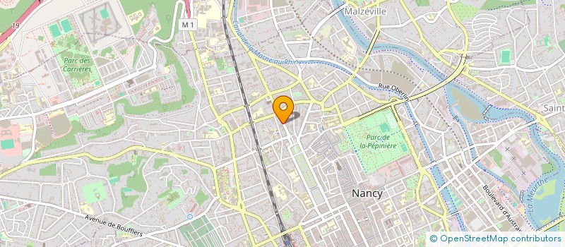 localisation de l'entreprise MONSIEUR ALEXANDRE PROUVEZE  NANCY