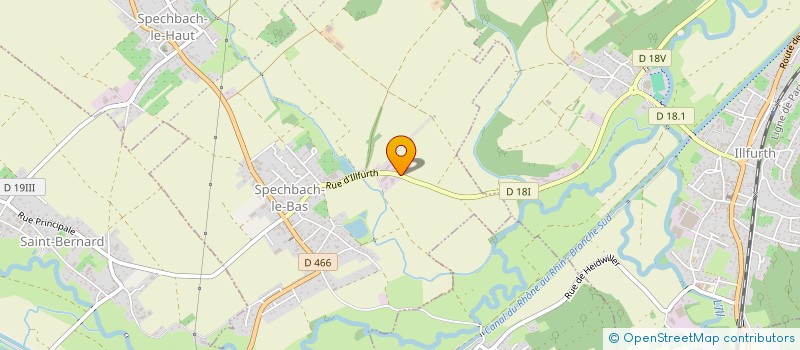 localisation de l'entreprise MONSIEUR ALEXANDRE PRUD'HOMME  HEIDWILLER