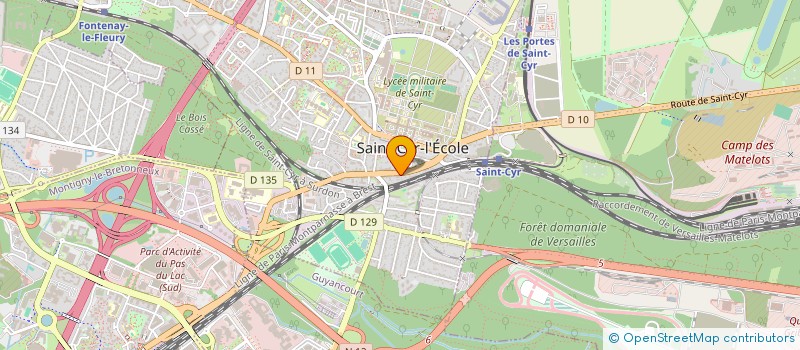 localisation de l'entreprise MONSIEUR ALEXANDRE PUENTE à SAINT-CYR-L'ECOLE