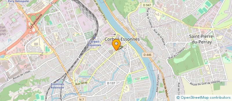 localisation de l'entreprise MONSIEUR ALEXANDRE PUENTE DE BLAS à CORBEIL-ESSONNES