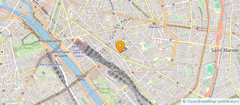 localisation de l'entreprise MONSIEUR ALEXANDRE PUGET  PARIS