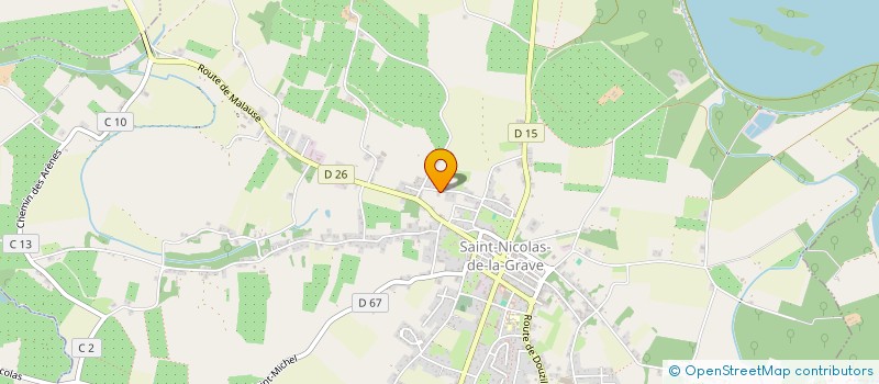 localisation de l'entreprise MONSIEUR ALEXANDRE PUPPATO à SAINT-NICOLAS-DE-LA-GRAVE